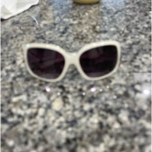 Coach sunglasses white